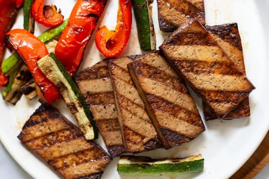 Grilled Tofu (Unfussy + So Savory!) from the Pantry