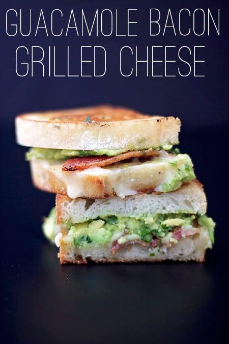 Guac-Bac Grilled Cheese on the Stove