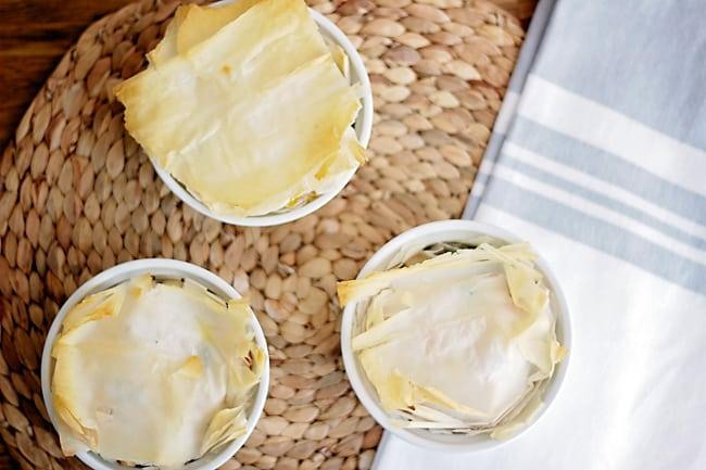 Healthier Chicken Pot Pie from the Pantry