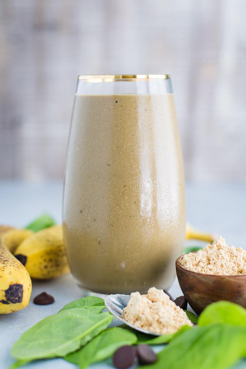 Peanut Butter Cup Smoothie, Healthy