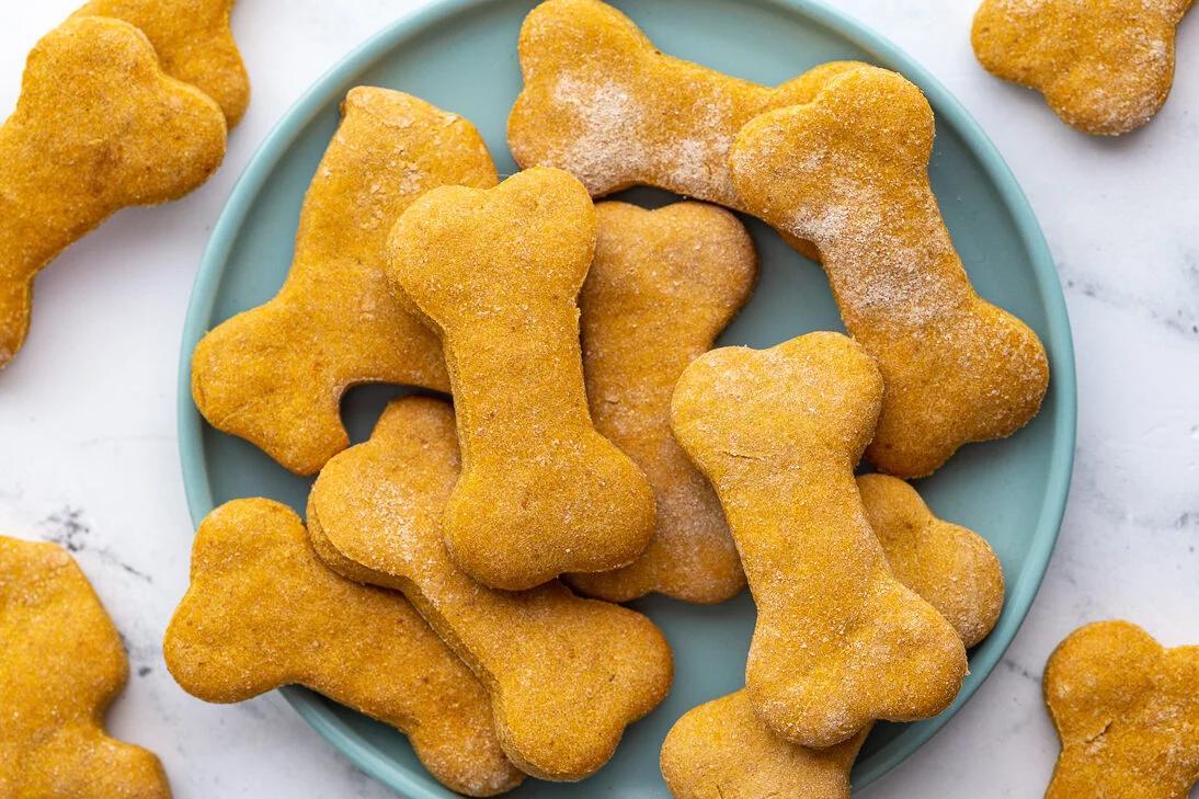 Pumpkin Dog Biscuits Recipe (Unfussy From-scratch Treats) on the Stove
