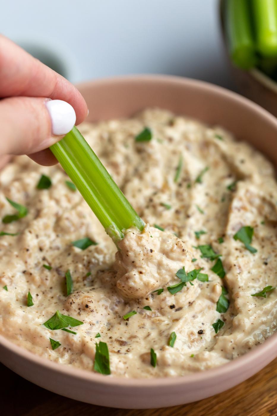 High Protein French Onion Dip at Home