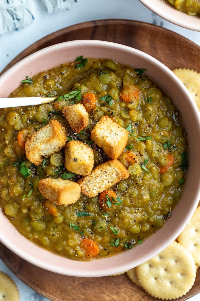 Vegan Split Pea Soup at Home