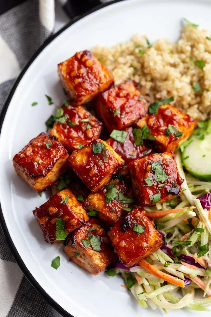 BBQ Tofu for the Table