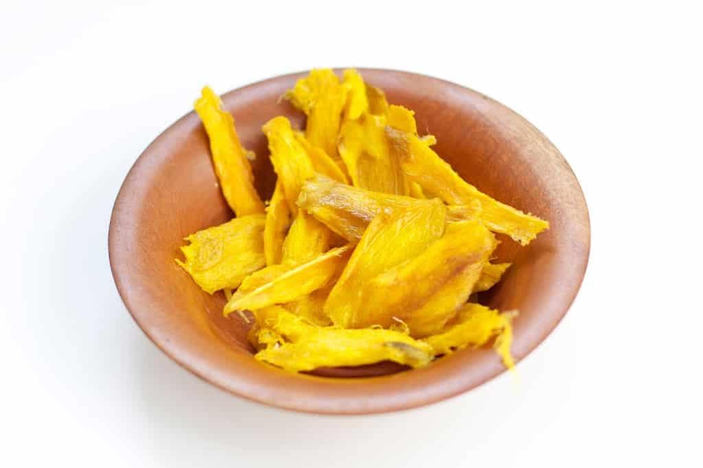 Home Dried Mango for the Table