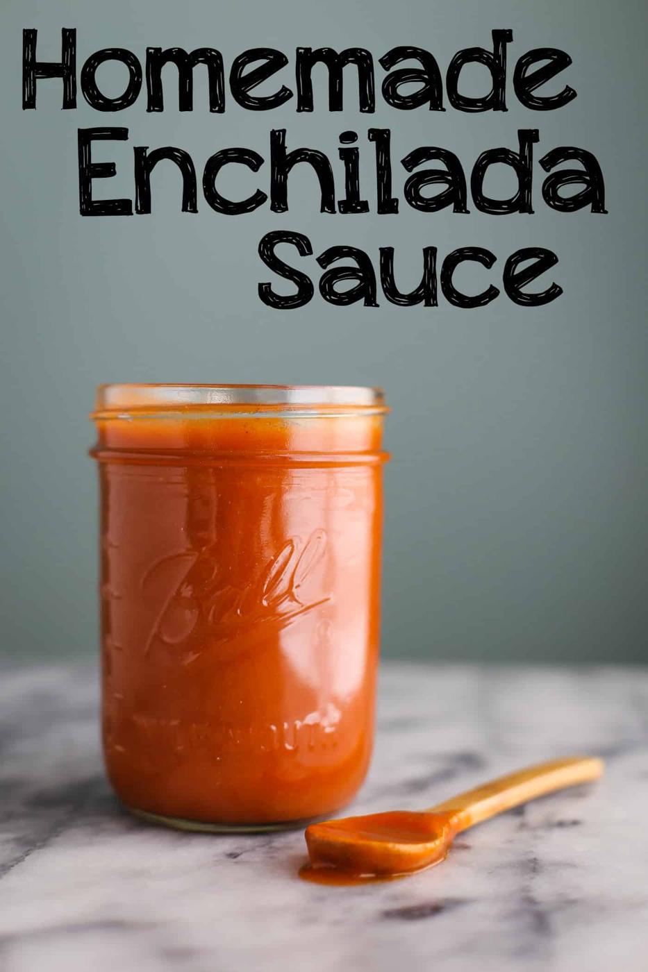 Kitchen-made Enchilada Sauce at Home