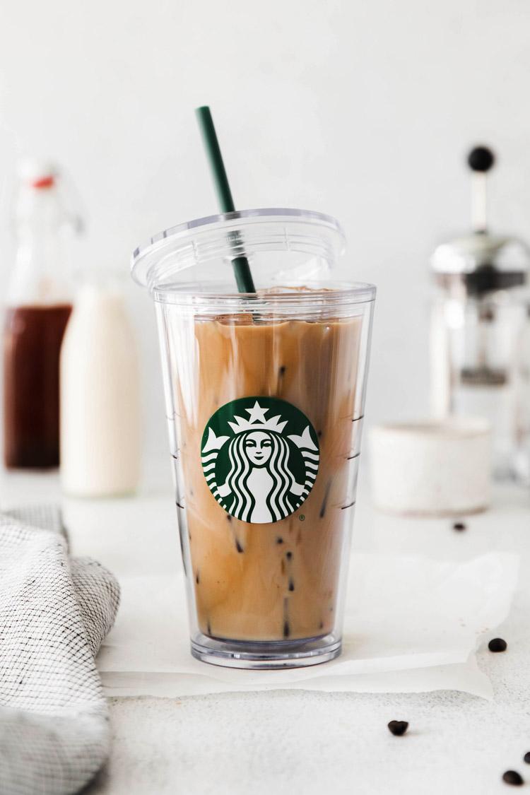 Iced Brown Sugar Oatmilk Shaken Espresso (Starbucks Copycat) from the Pantry