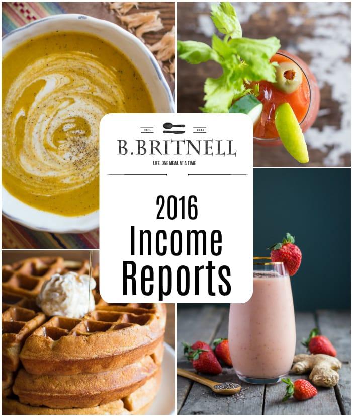 Income Reports from the Pantry