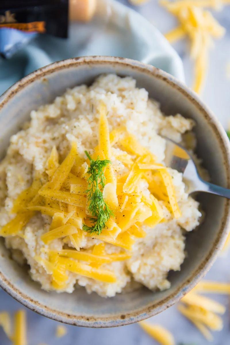 Instant Pot Cheese Grits from the Pantry