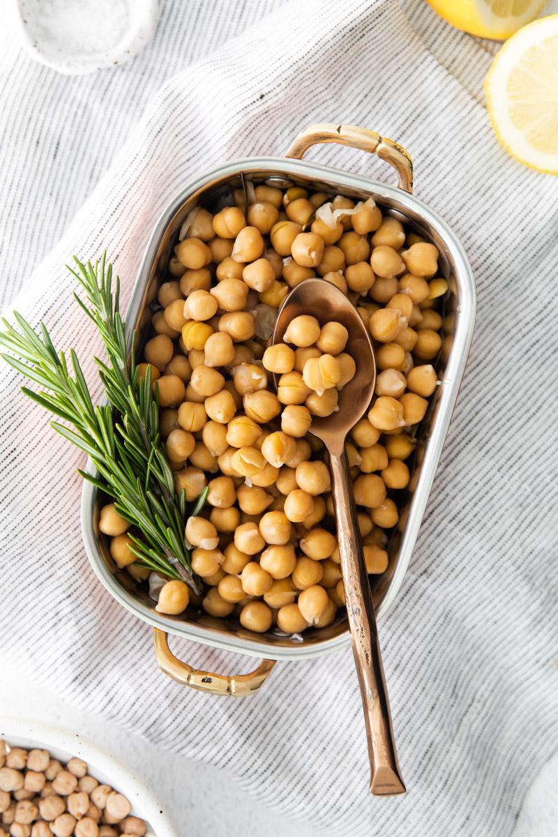 Instant Pot Chickpeas for the Table