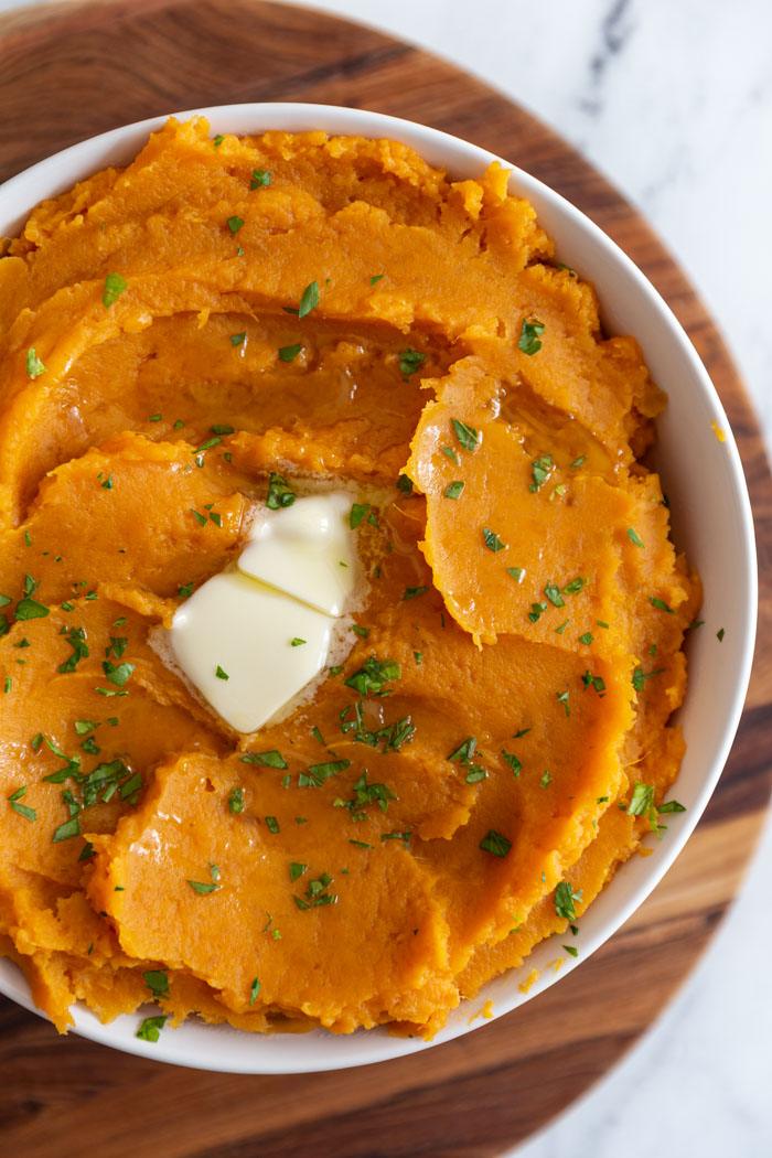 Instant Pot Mashed Sweet Potatoes on the Stove