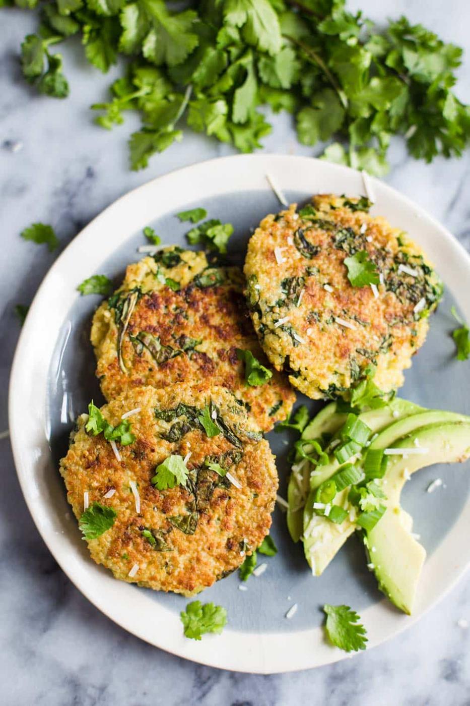 Kale & Quinoa Patties from the Pantry