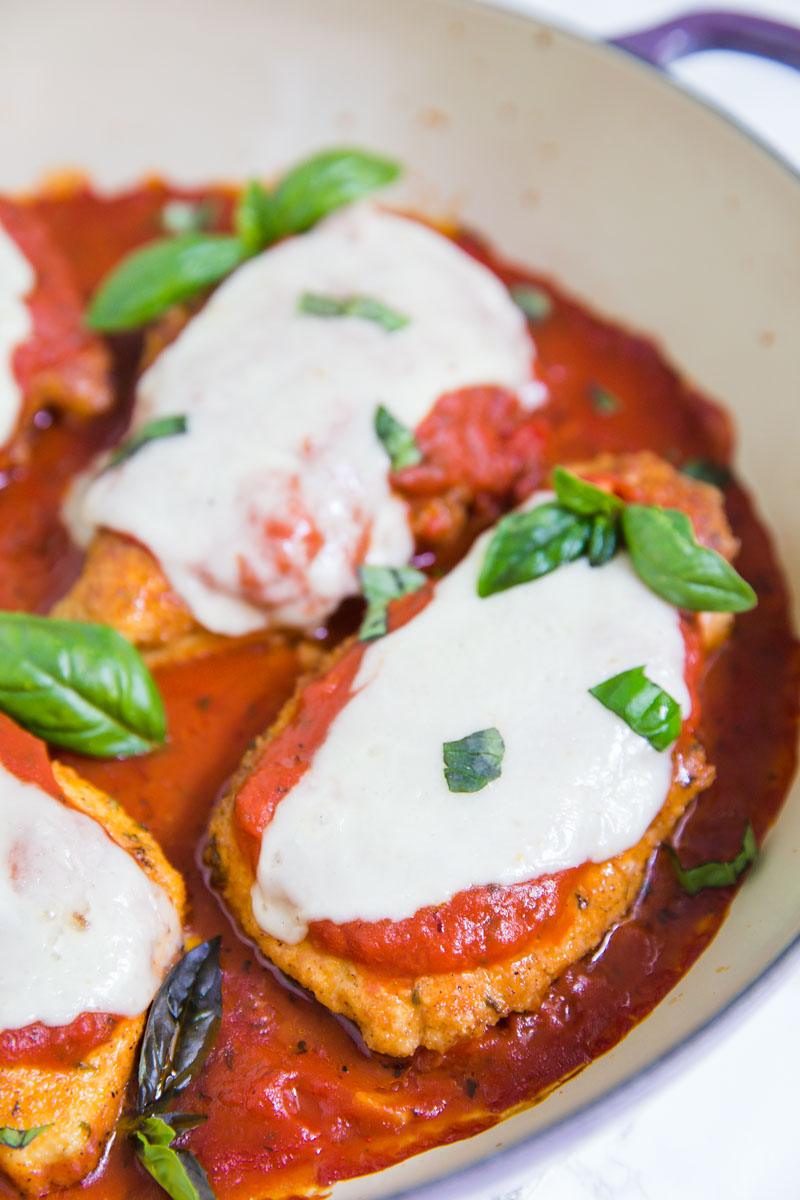 Keto Chicken Parmesan from the Pantry