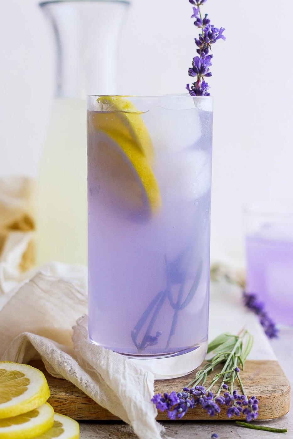 Unfussy Lavender Lemonade for the Table