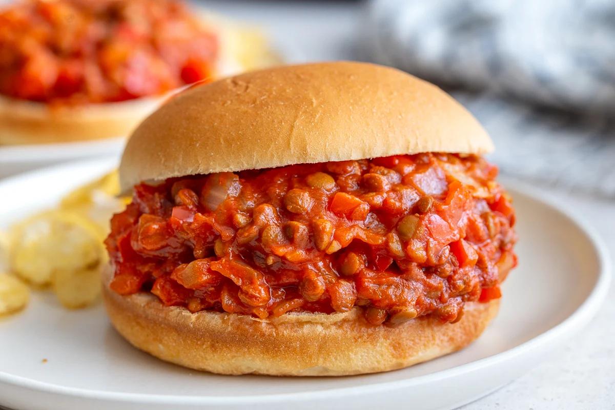 Lentil Sloppy Joes (Vegan) from the Pantry