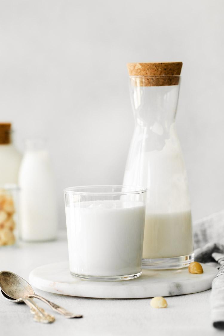 Macadamia Nut Milk from the Pantry