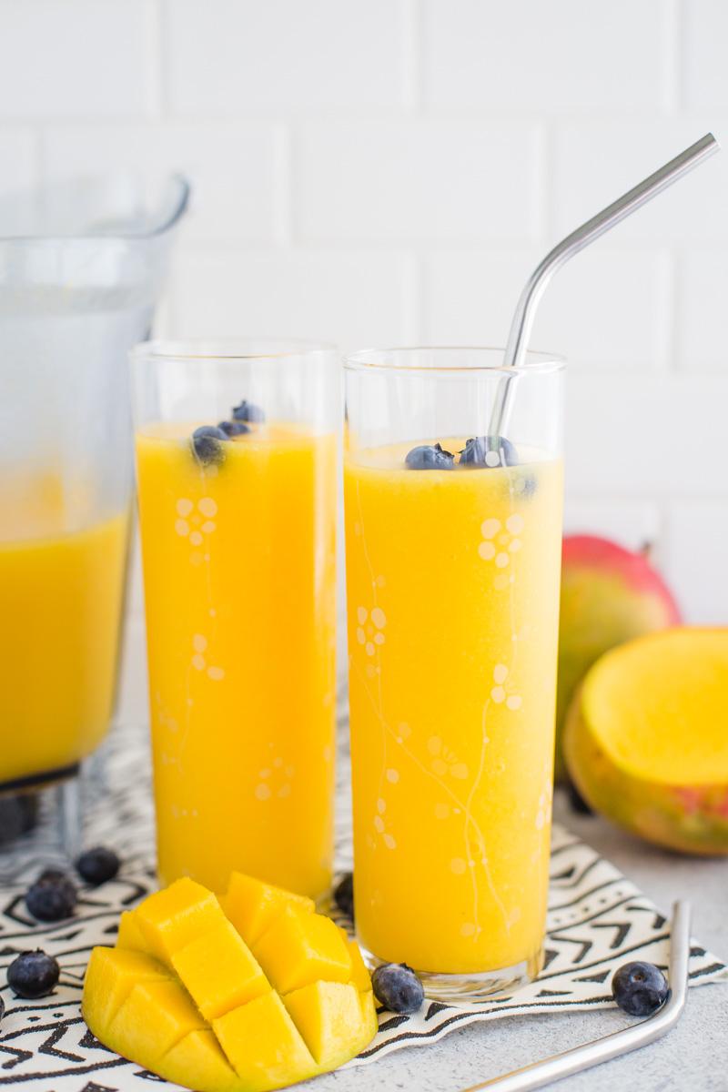 Mango Wine Slushie on the Stove
