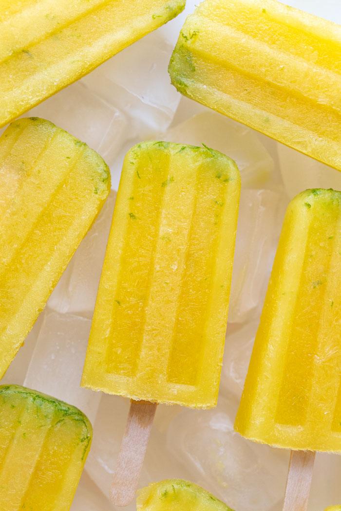 Margarita Popsicles from the Pantry