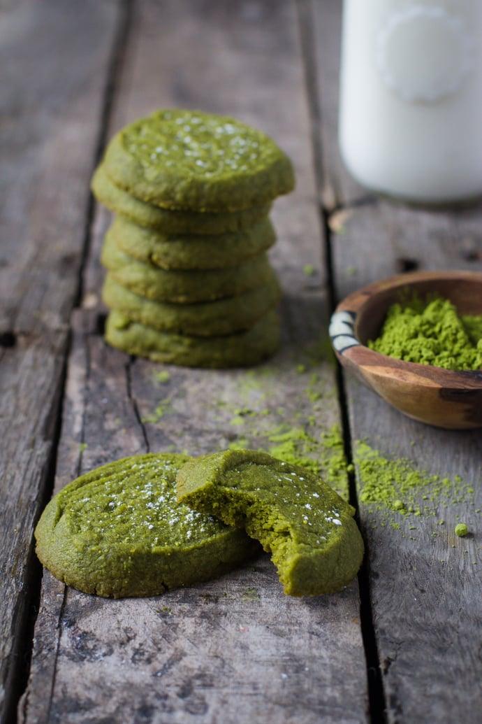 Matcha Cookies at Home