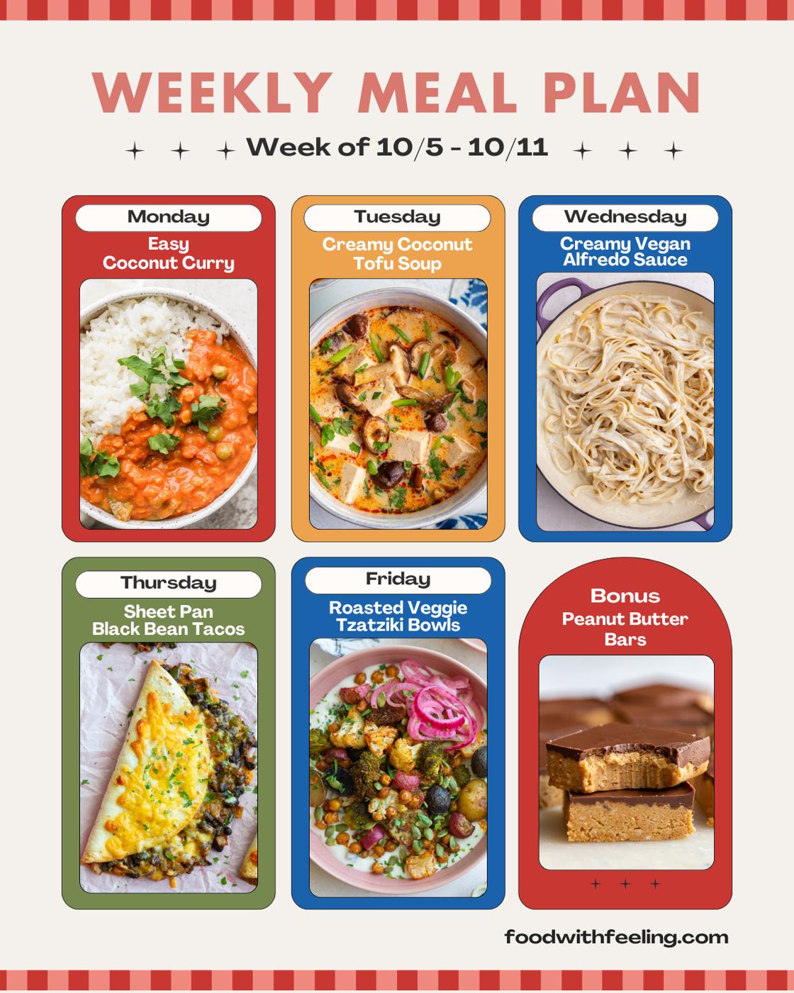 Meal Plan #25 on the Stove