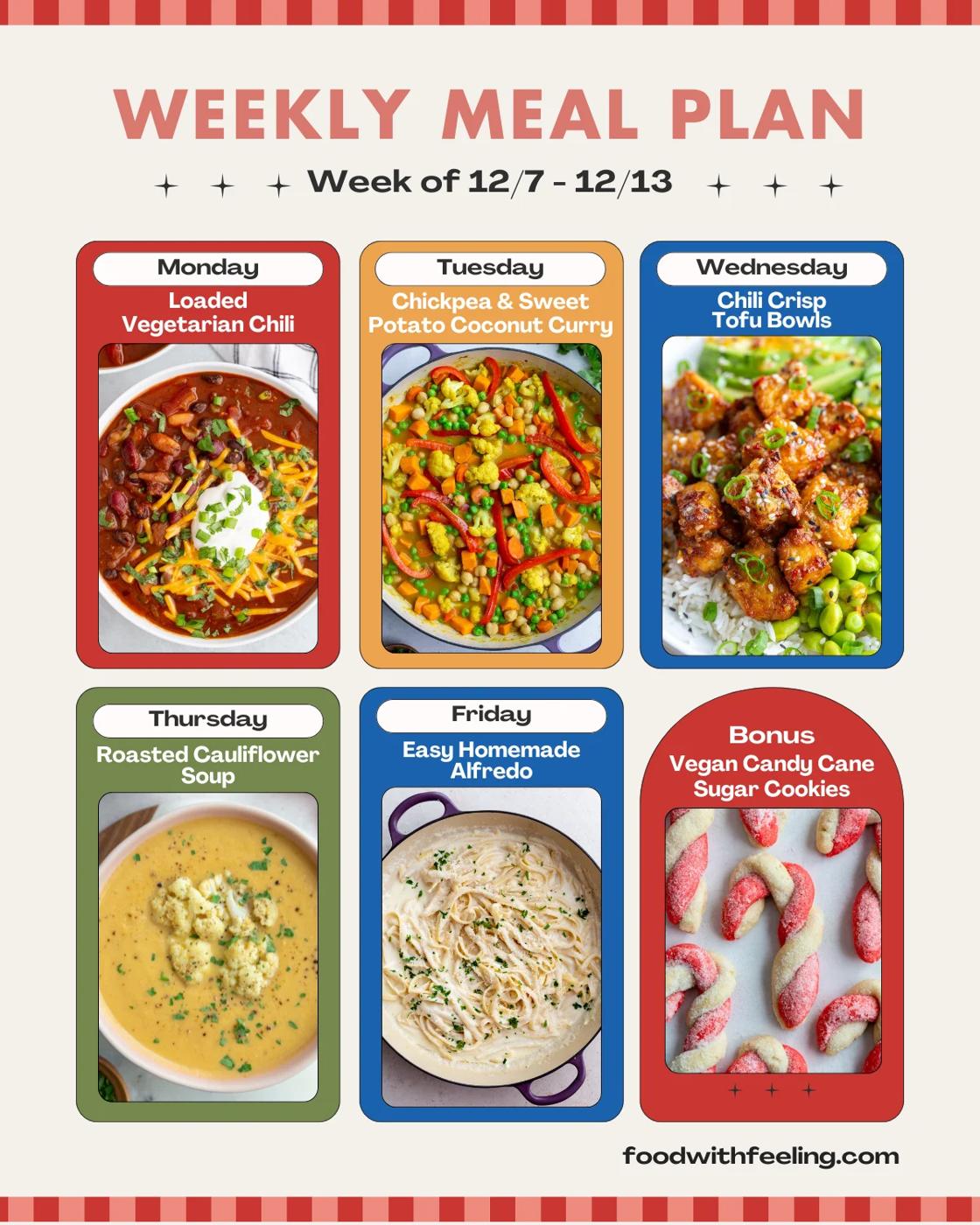 Meal Plan #29 from the Pantry