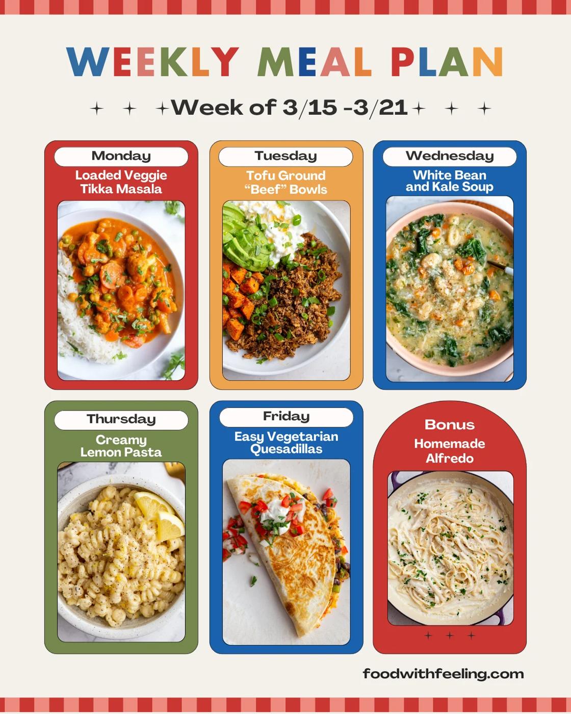 Meal Plan #36 at Home
