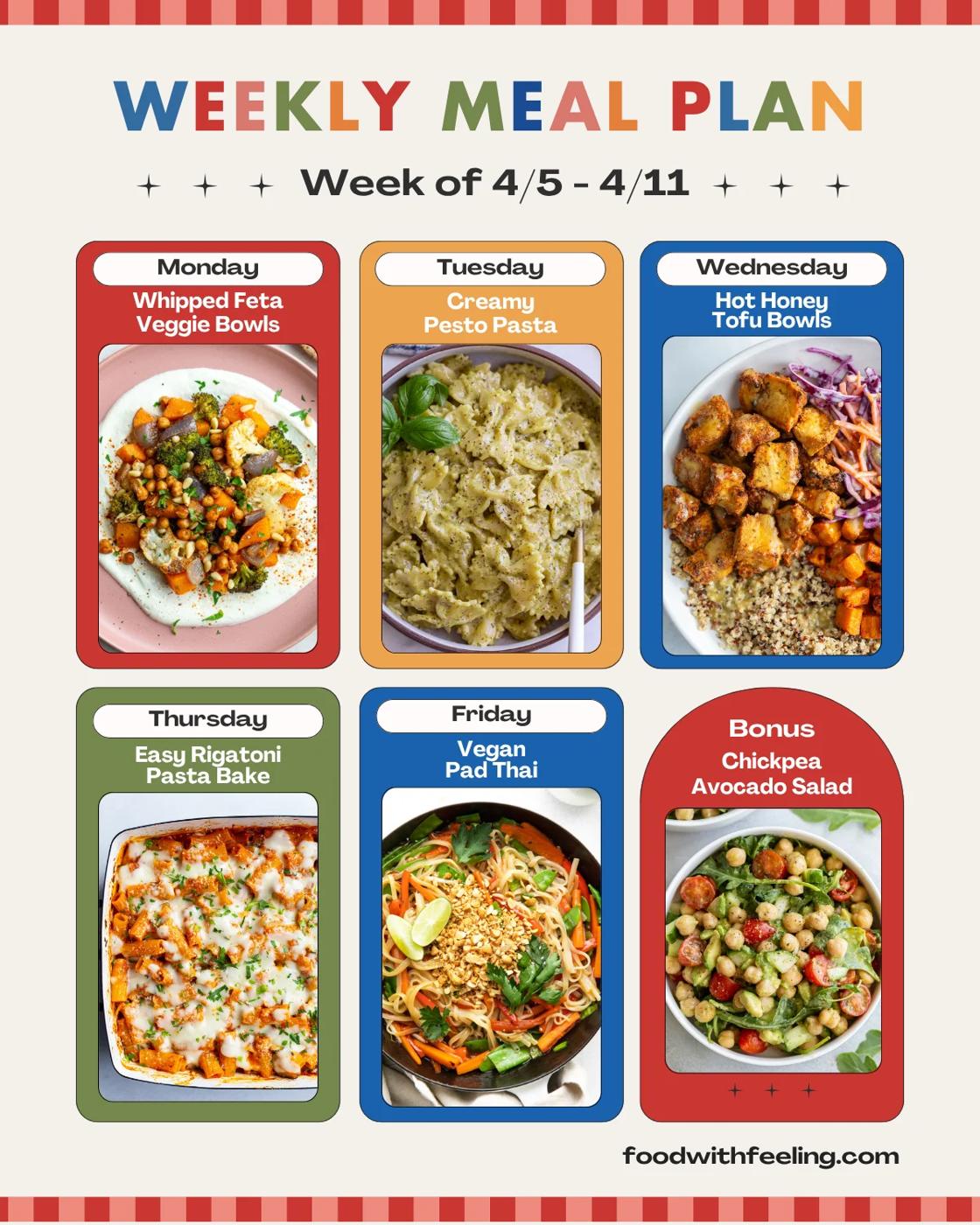 Meal Plan #38 at Home