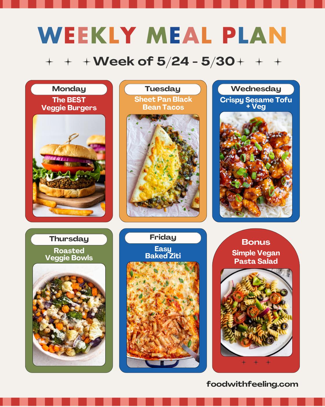 Meal Plan #44 from the Pantry