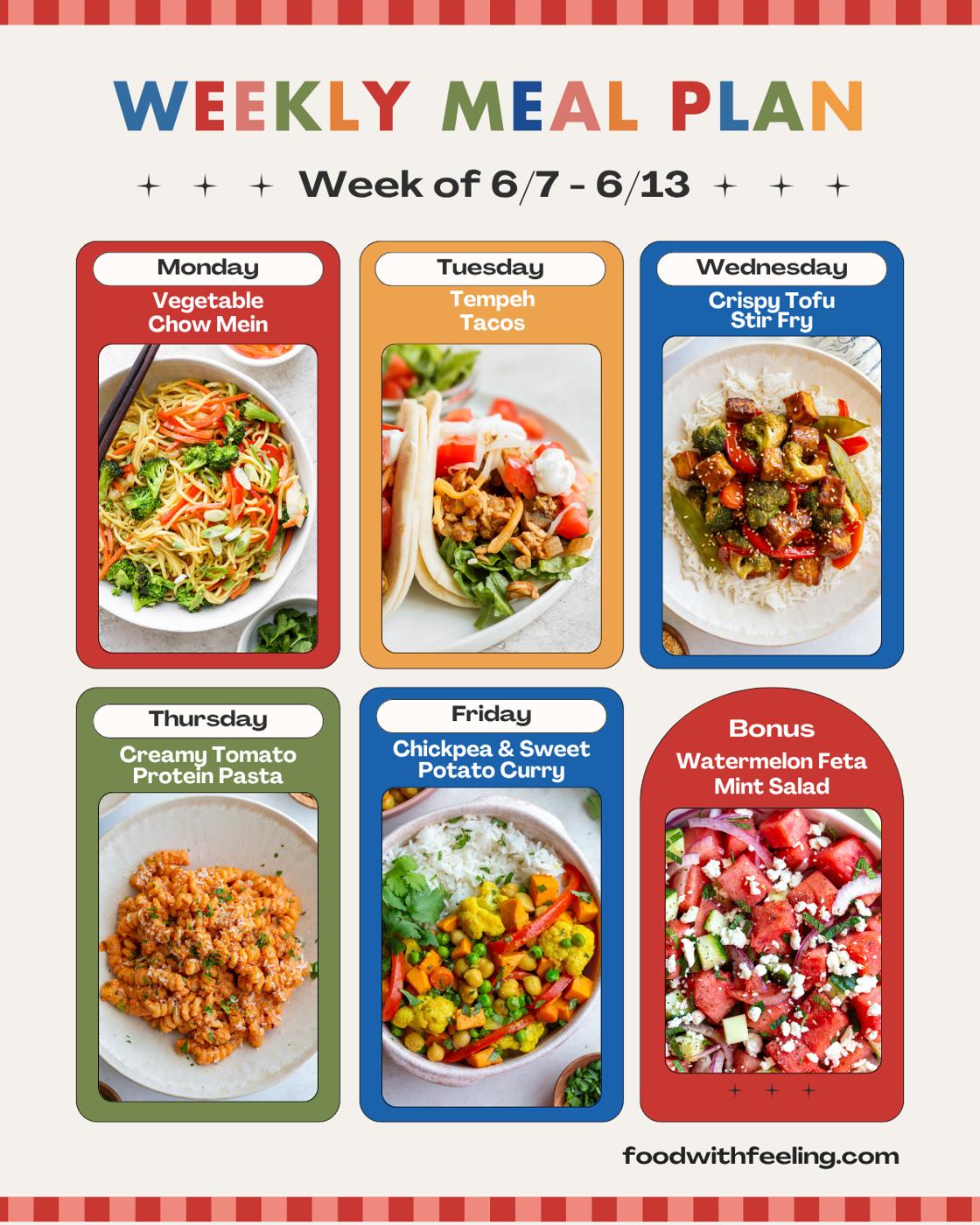 Meal Plan #45 at Home