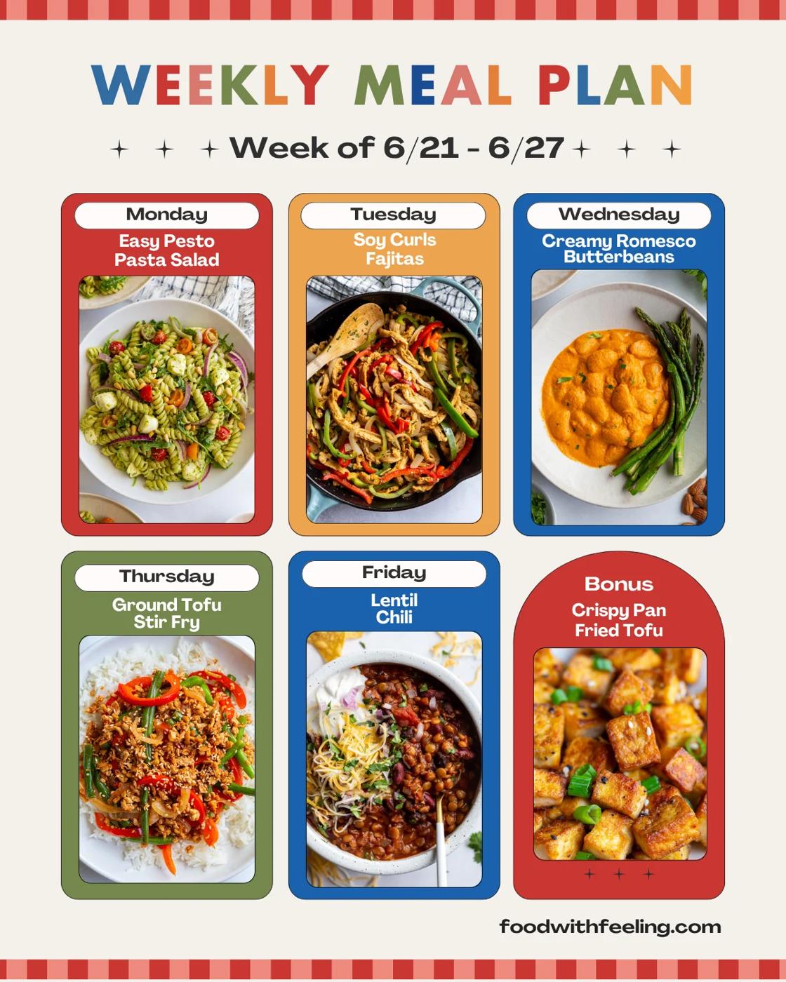 Meal Plan #46 on the Stove