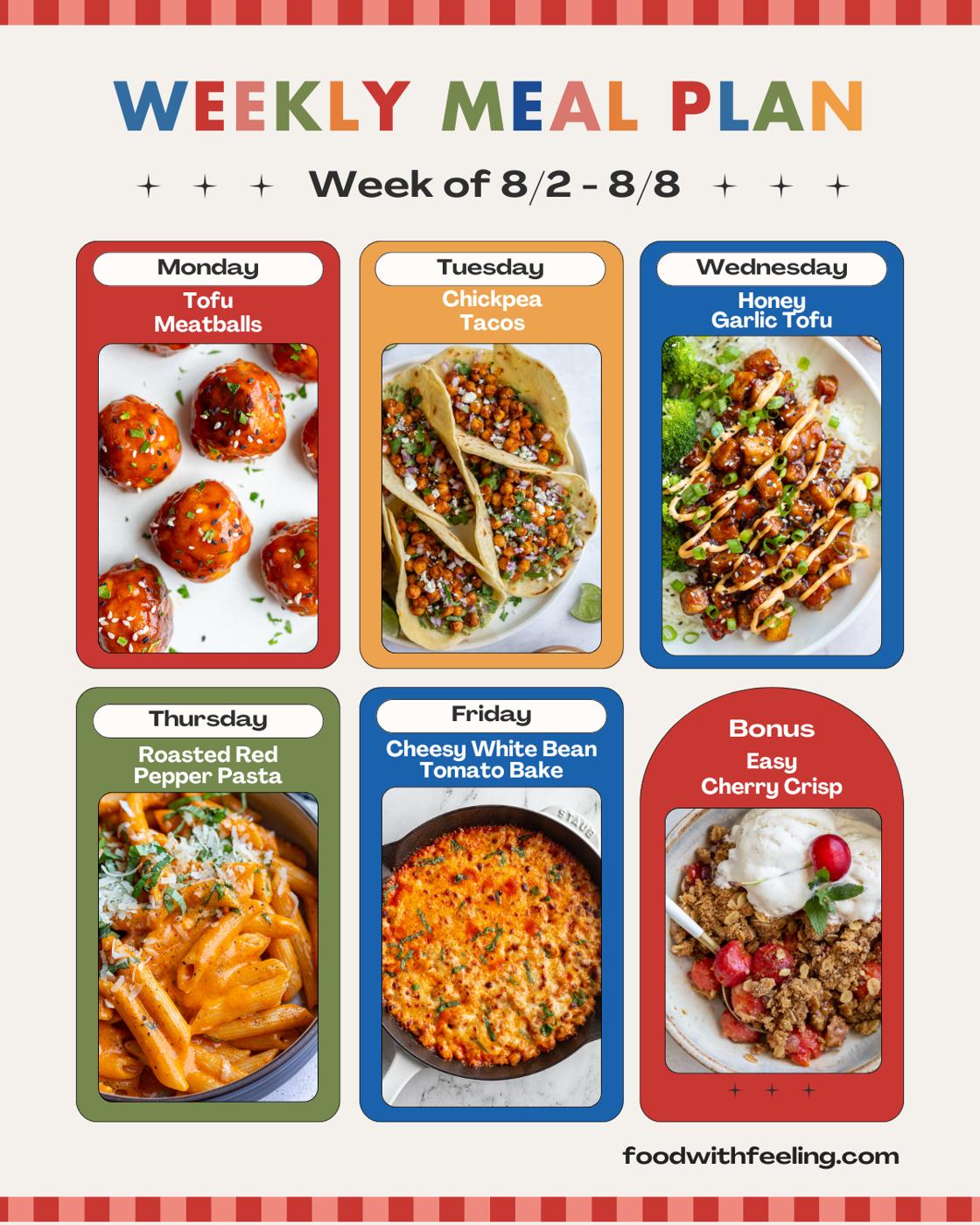 Meal Plan #48 on the Stove