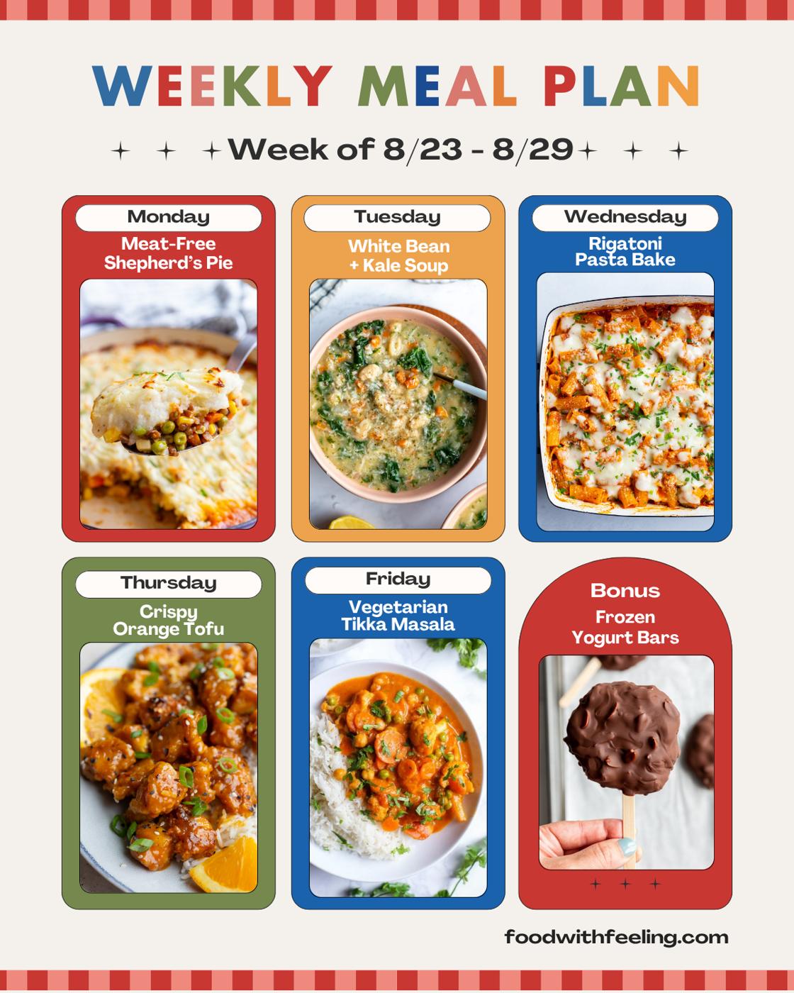 Meal Plan #51 on the Stove