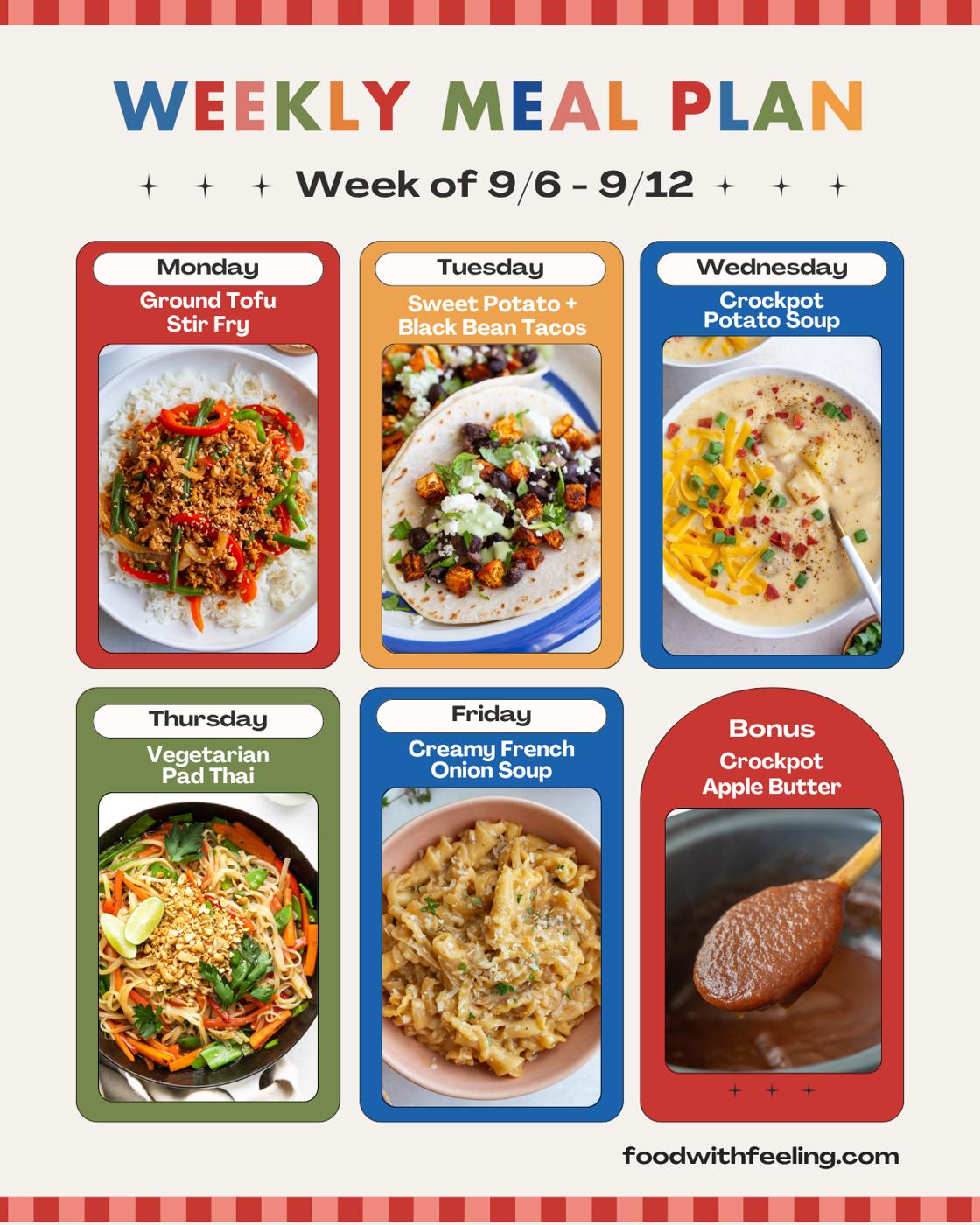 Meal Plan #52 at Home