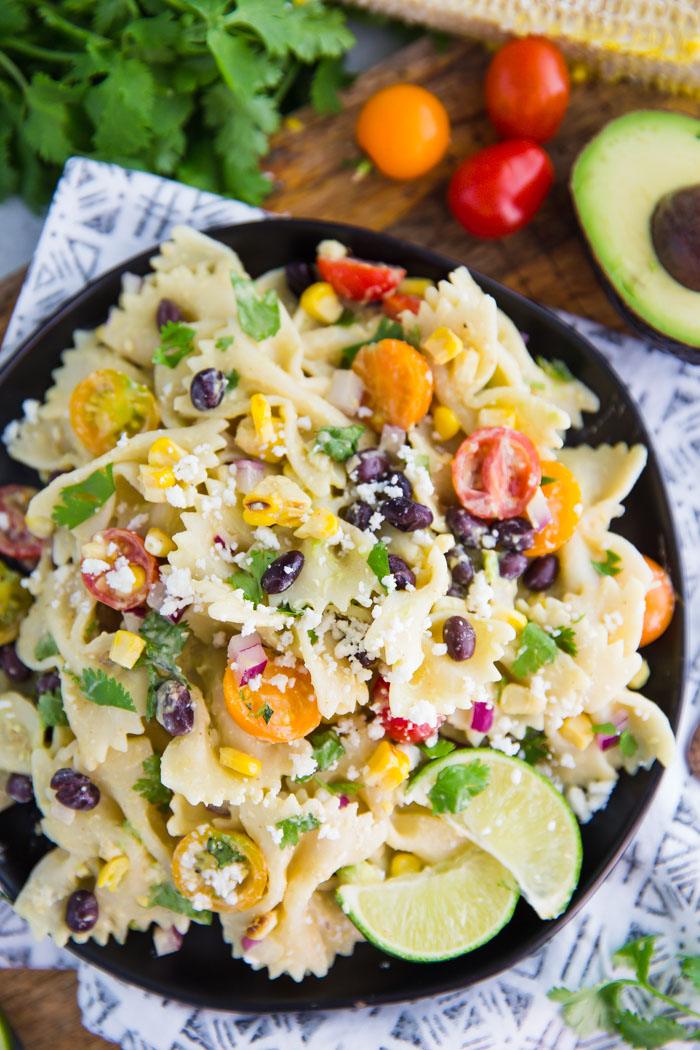 Mexican Inspired Pasta Salad from the Pantry