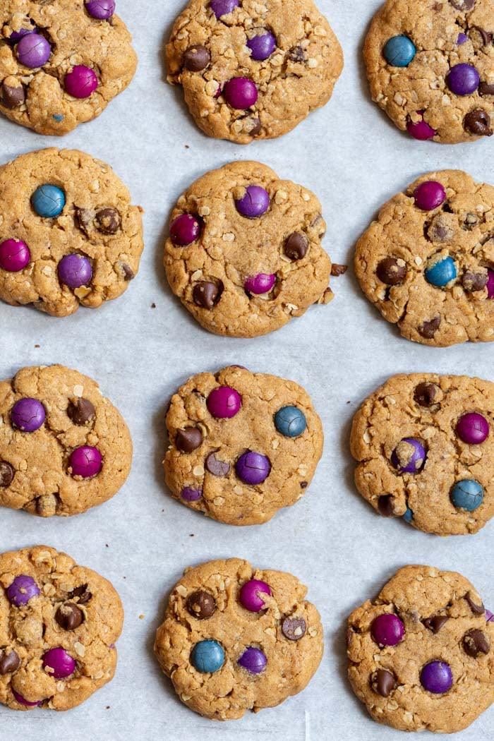 Vegan Monster Cookies at Home