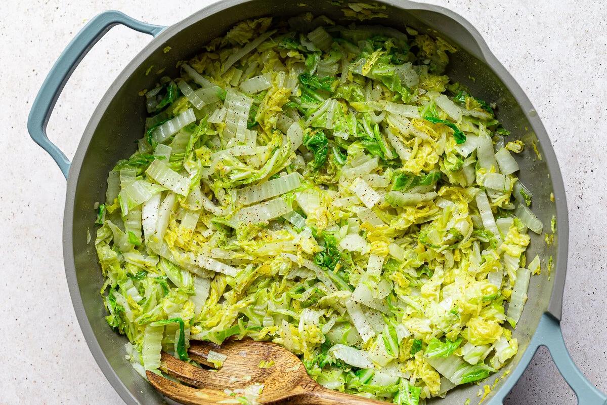 Unfussy Sautéed Napa Cabbage for the Table