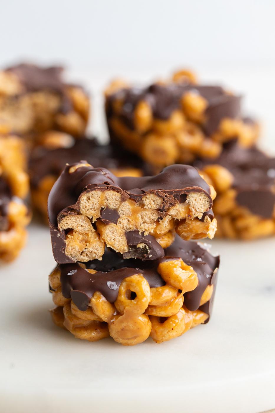No Bake Cheerio Bars at Home