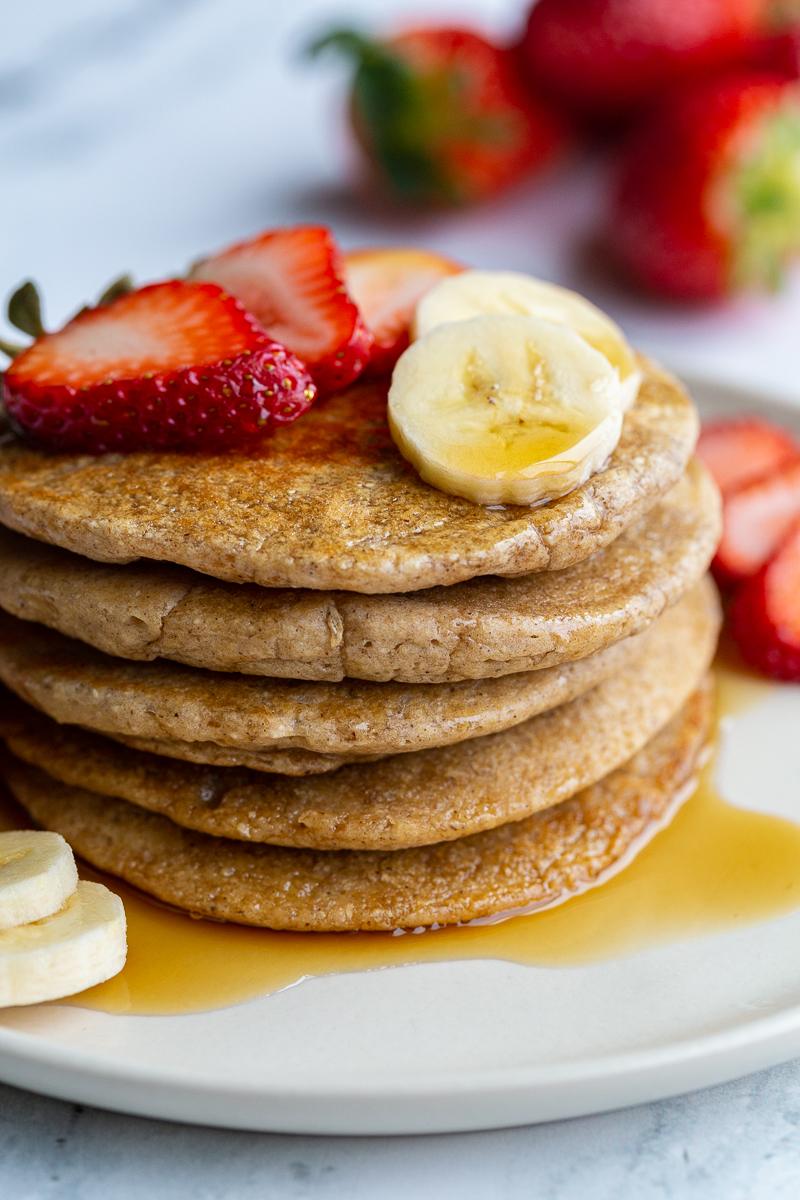 Oat Flour Pancakes from the Pantry