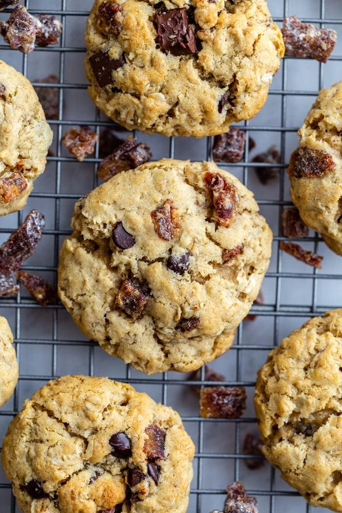 Oatmeal Date Cookies on the Stove
