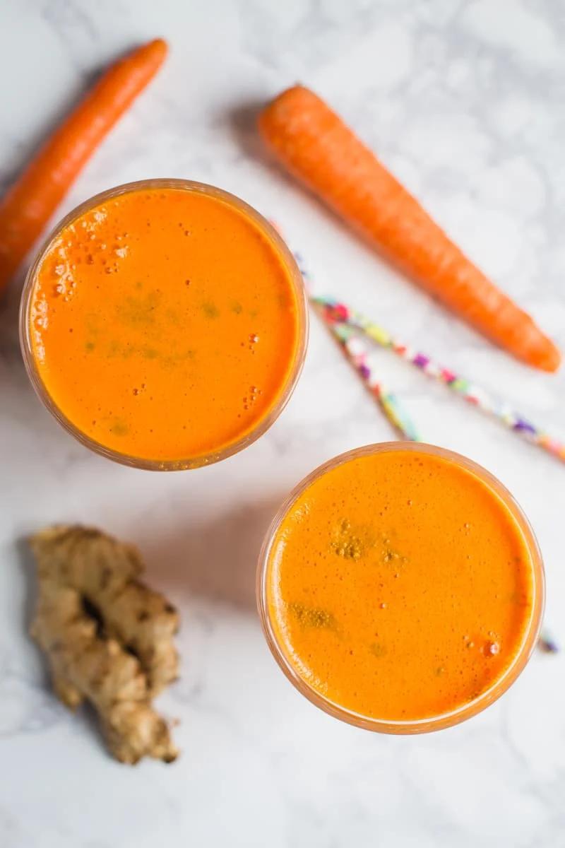 Orange Ginger Juice from the Pantry