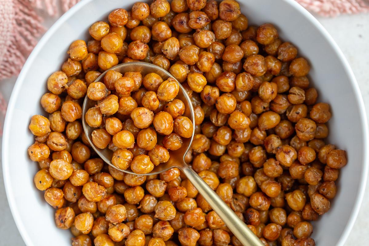 Chickpeas (Oven Roasted), Crispy