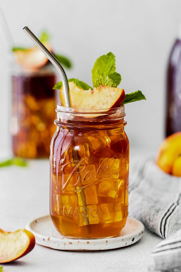 Peach Iced Tea for the Table