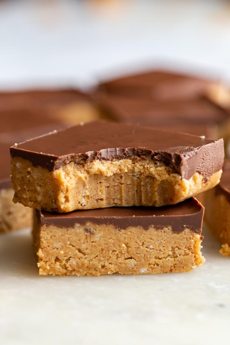 Peanut Butter Bars for the Table