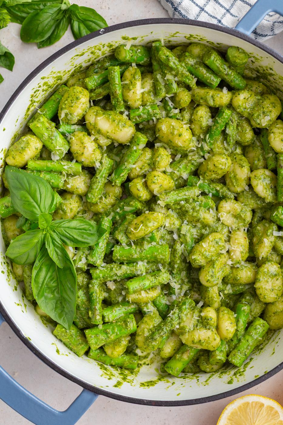 Pesto Gnocchi from the Pantry