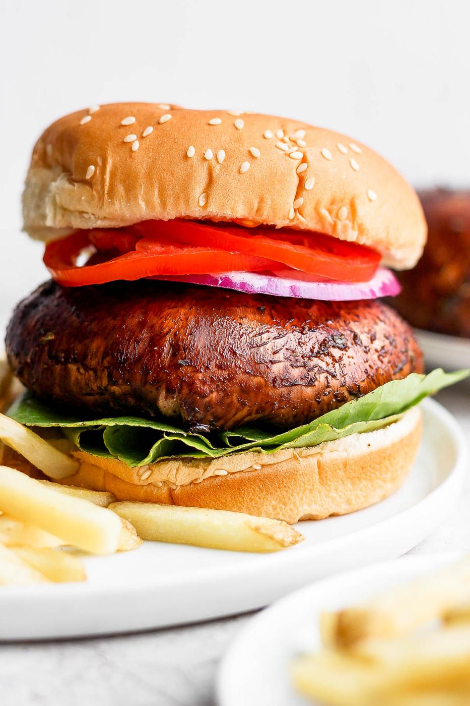 Portobello Burgers at Home