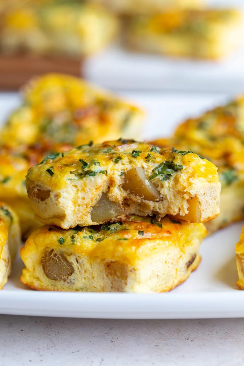 Potato Chive Egg Bites (Starbucks Copycat Recipe) from the Pantry