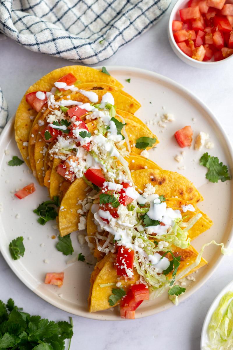 Potato Tacos from the Pantry