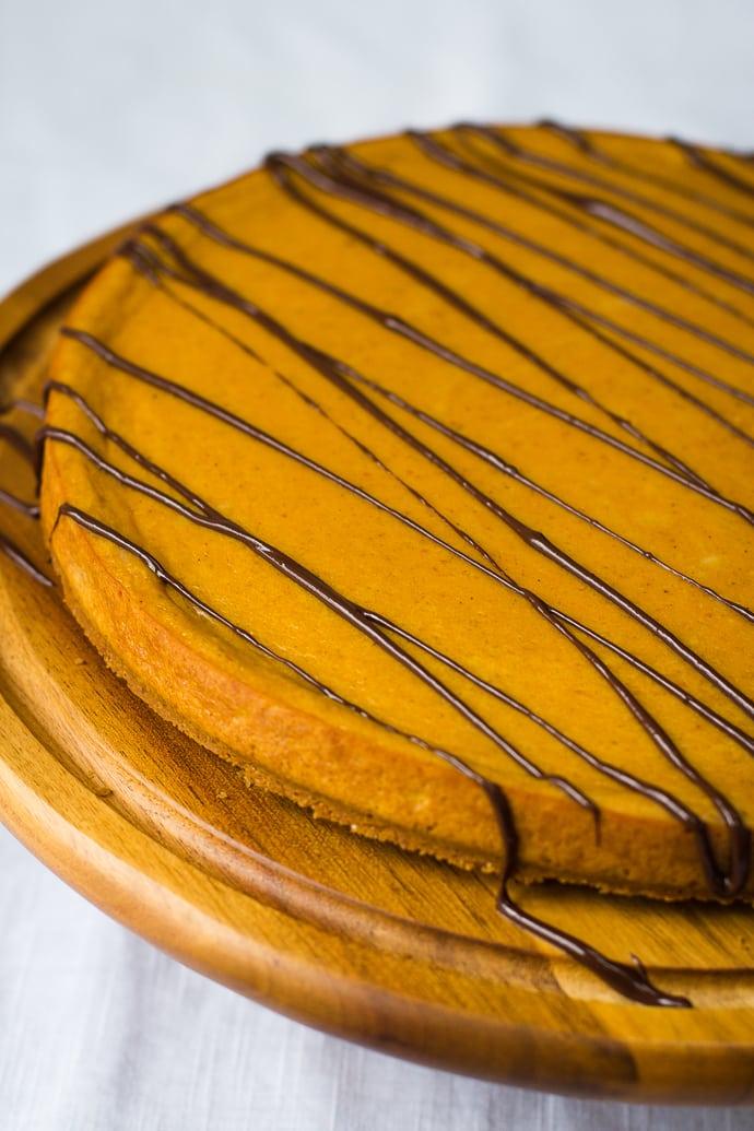 Pumpkin Cheesecake + GBBO wk 4 + LLAMAS!! from the Pantry