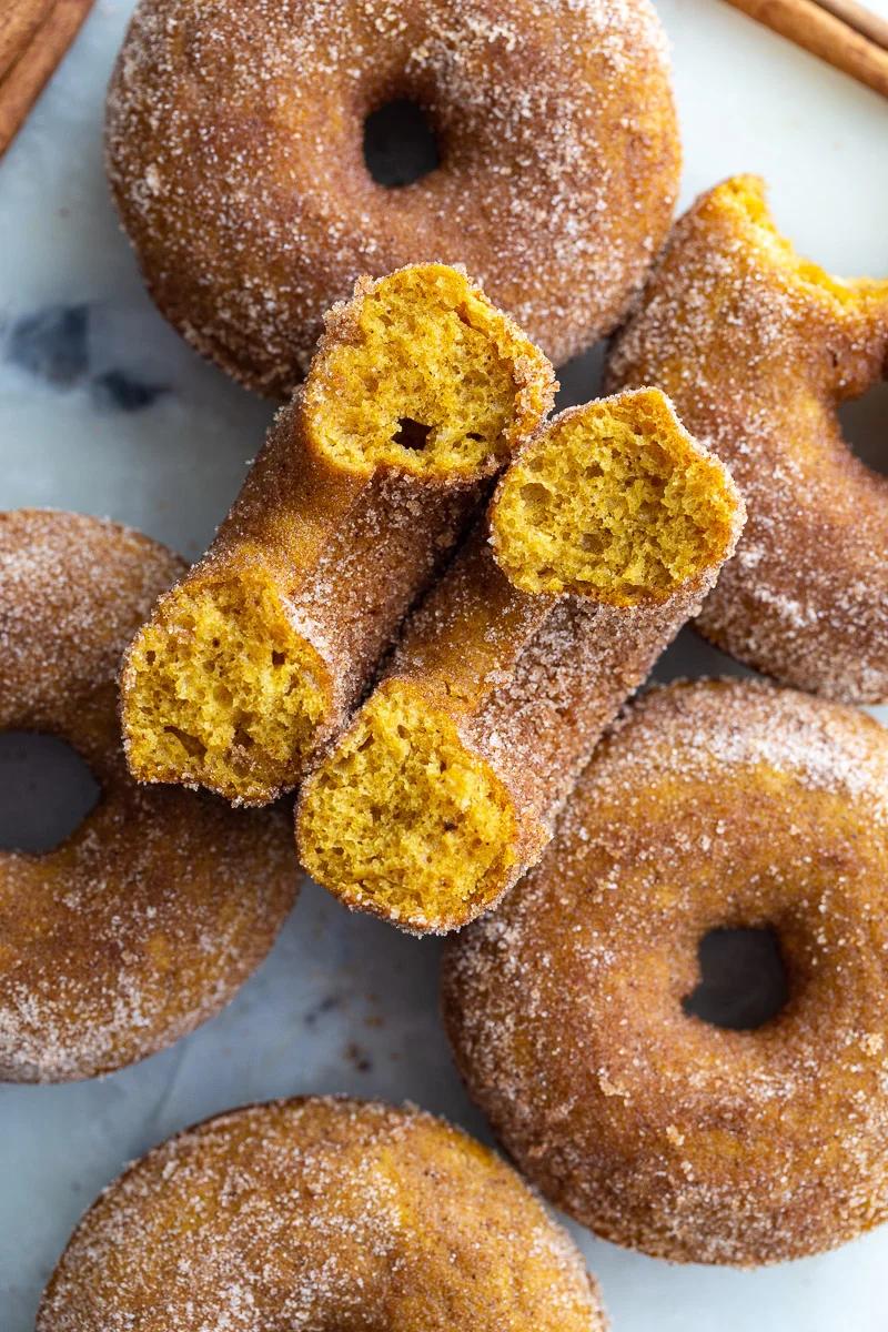Baked Pumpkin Donuts on the Stove