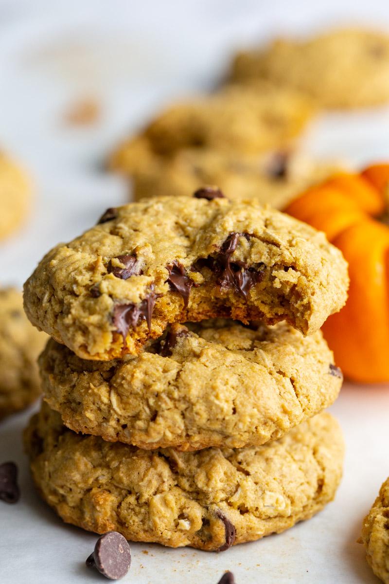 Pumpkin Oatmeal Cookies at Home